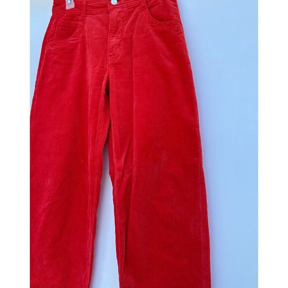 Anthropologie Maeve Curved Corduroy Pants - Picture 4 of 9